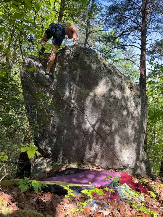 Woody (formerly Not Real Consequential 2) v6, Dixon School Road - Beta Video from ian.climbs