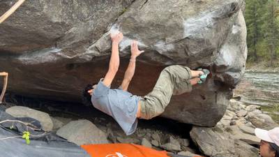 The Hueco Crimper Left v10, Leavenworth - Beta Video from dylan.chang