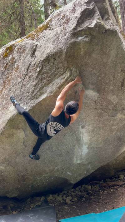 Baby Elephant Sit v7, Stevens Pass - Beta Video from DanClimb