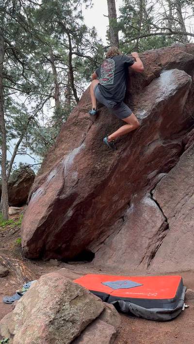 That Flakes It Dyno v3, Flagstaff Mountain, CO - Beta Video from Chris_Ol