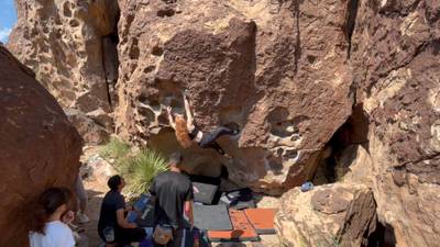 Beefy Reef Traverse v3, Hueco Tanks - Beta Video from Crysania
