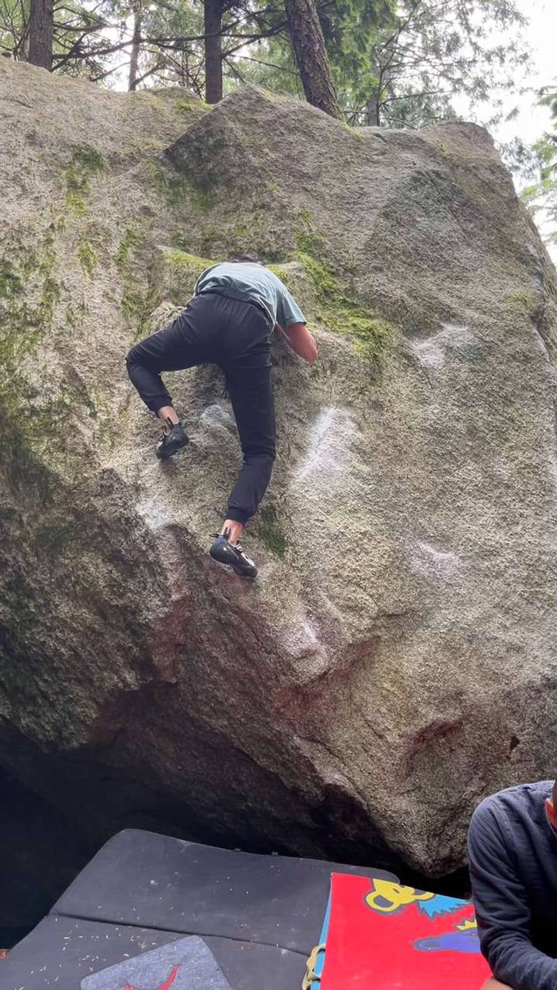 Ten Miles Back v4, Squamish - Beta Video from ceefraan