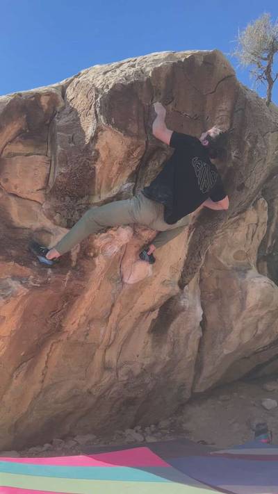 Contact v5, Joe's Valley - Beta Video from mylesclimbs