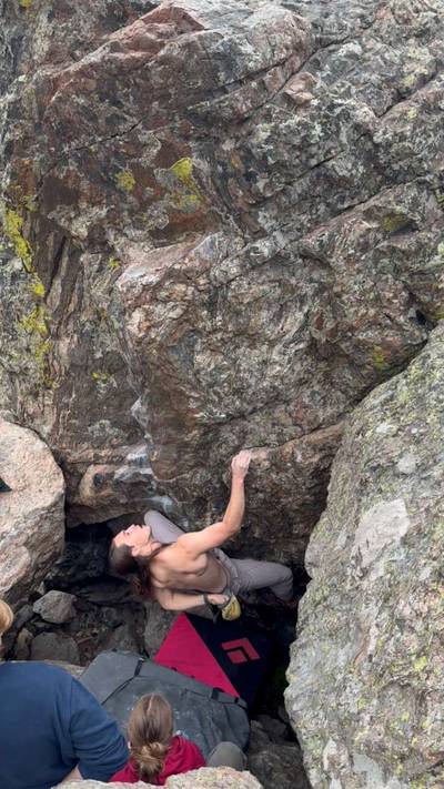 Beginner's Luck v3, Rocky Mountain National Park - Beta Video from Chris_Ol