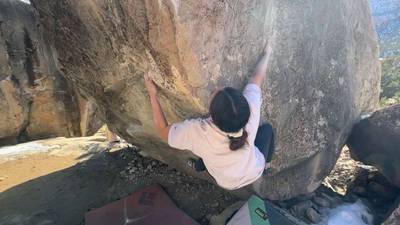 Sun In My Eyes Traverse v6, Joe's Valley - Beta Video from KayKay90903