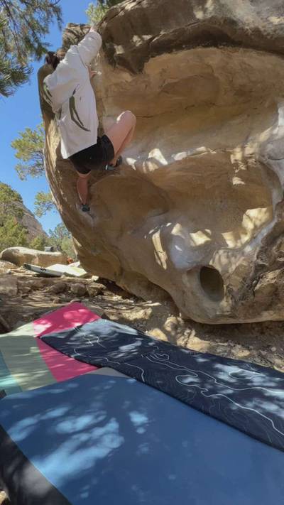 Walrus v5, Joe's Valley - Beta Video from mylesclimbs
