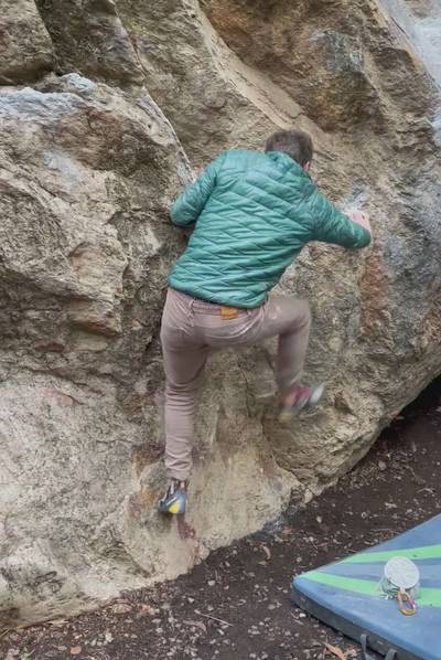 Indian Rock Traverse v5, Berkeley - Beta Video from mig