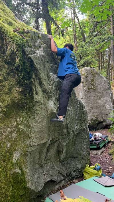 The Masturbation of Climbing v0, Squamish - Beta Video from lexgoclimb