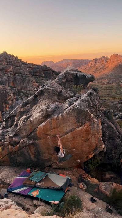 Orange Heart v5, Rocklands - Beta Video from gfox