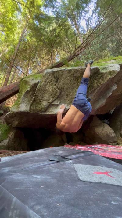 Progression in Backwards Thinking v9, Squamish - Beta Video from RockBoi