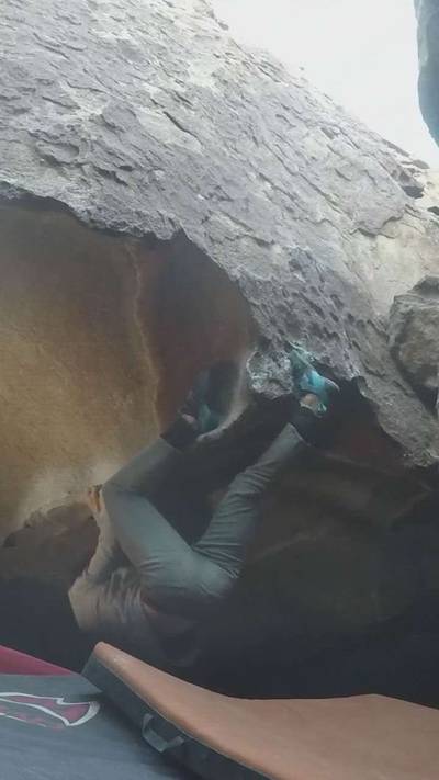 Stegosaur v7, Hueco Tanks - Beta Video from TinyDynos