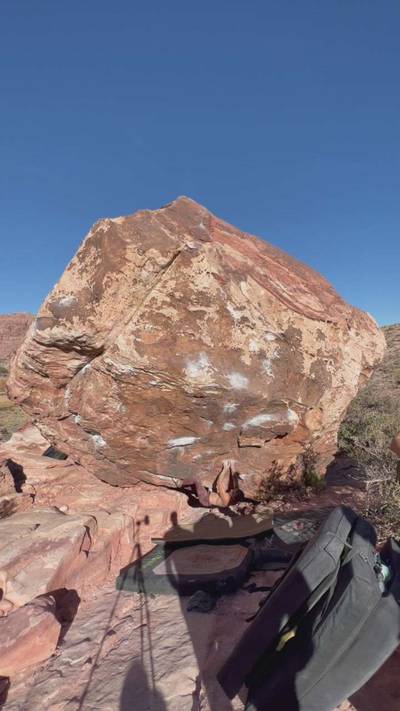 Monkey Trench v8, Red Rock - Beta Video from routesetter