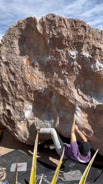 Chuckawalla Sit v6, Joshua Tree - Beta Video from advian