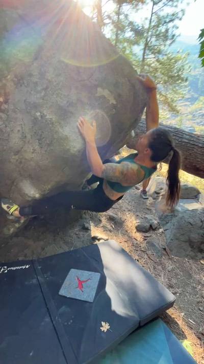 Swordfish v4, Leavenworth - Beta Video from mountainmarie