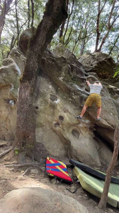 Sloper Route v2, Indian Rock - Beta Video from qcrusher