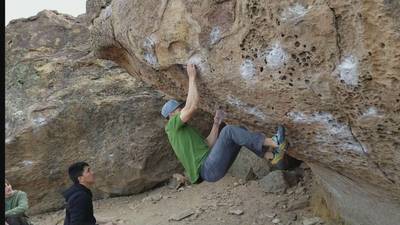 Morning Dove White v7, Bishop - Beta Video from drjeffclimbs