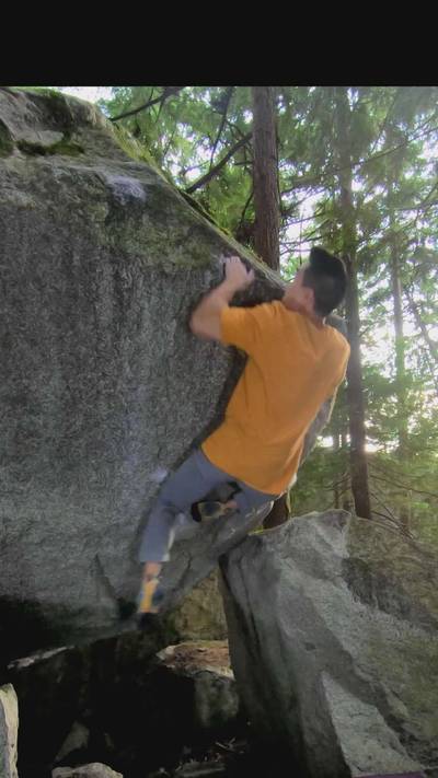 El Camino v8, Squamish - Beta Video from drjeffclimbs