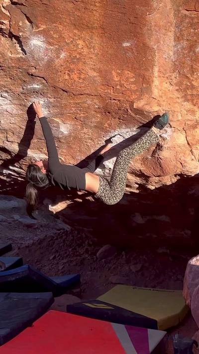 Monkey Bar Right v6, Red Rock - Beta Video from midersponkey
