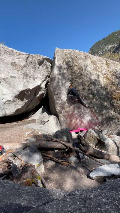 Left Side Direct v4, Little Cottonwood Canyon - Beta Video from Penguu