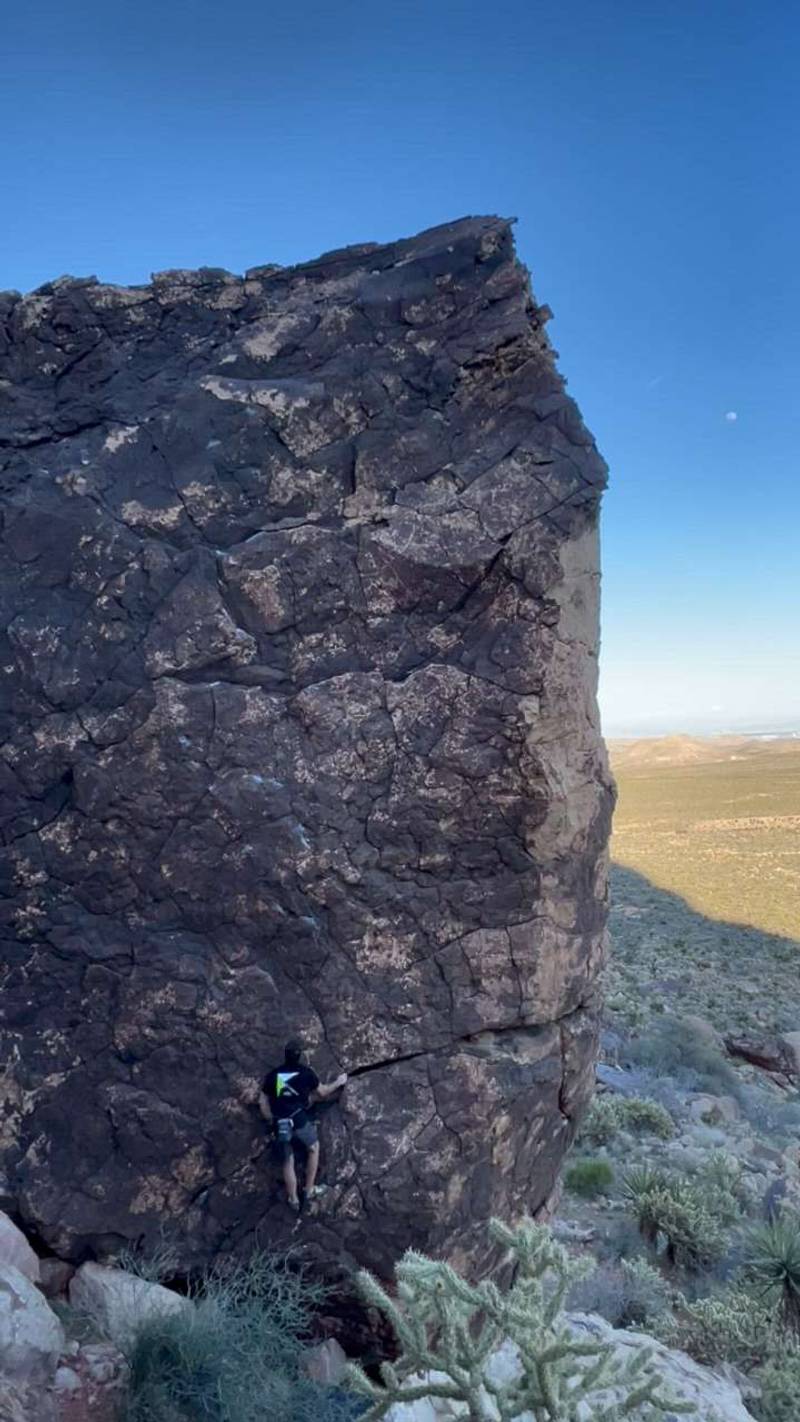 The Black Box v1, Red Rock - Beta Video from routesetter