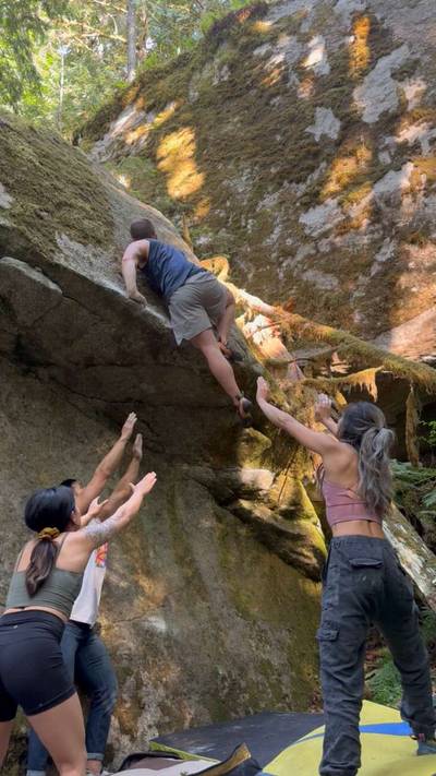 Lost World Mantel v7, Squamish - Beta Video from Jer_on_the_rocks