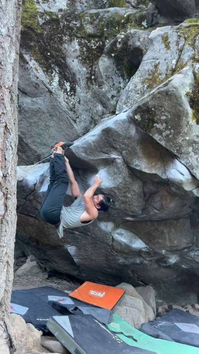 Raging Bull v7, Leavenworth - Beta Video from cc.climbs.rocks