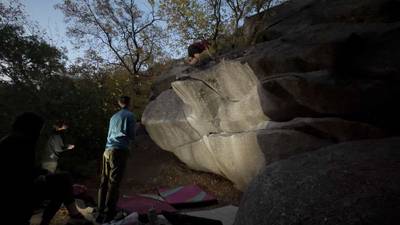 Double Dyno (AKA Dan's Problem) v2, Little Cottonwood Canyon - Beta Video from JackieG