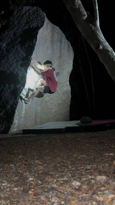 Fat Albert Gang Sit v4, Little Cottonwood Canyon - Beta Video from JackieG
