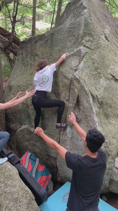Catamite's Delight v1, Squamish - Beta Video from JennyRobbins