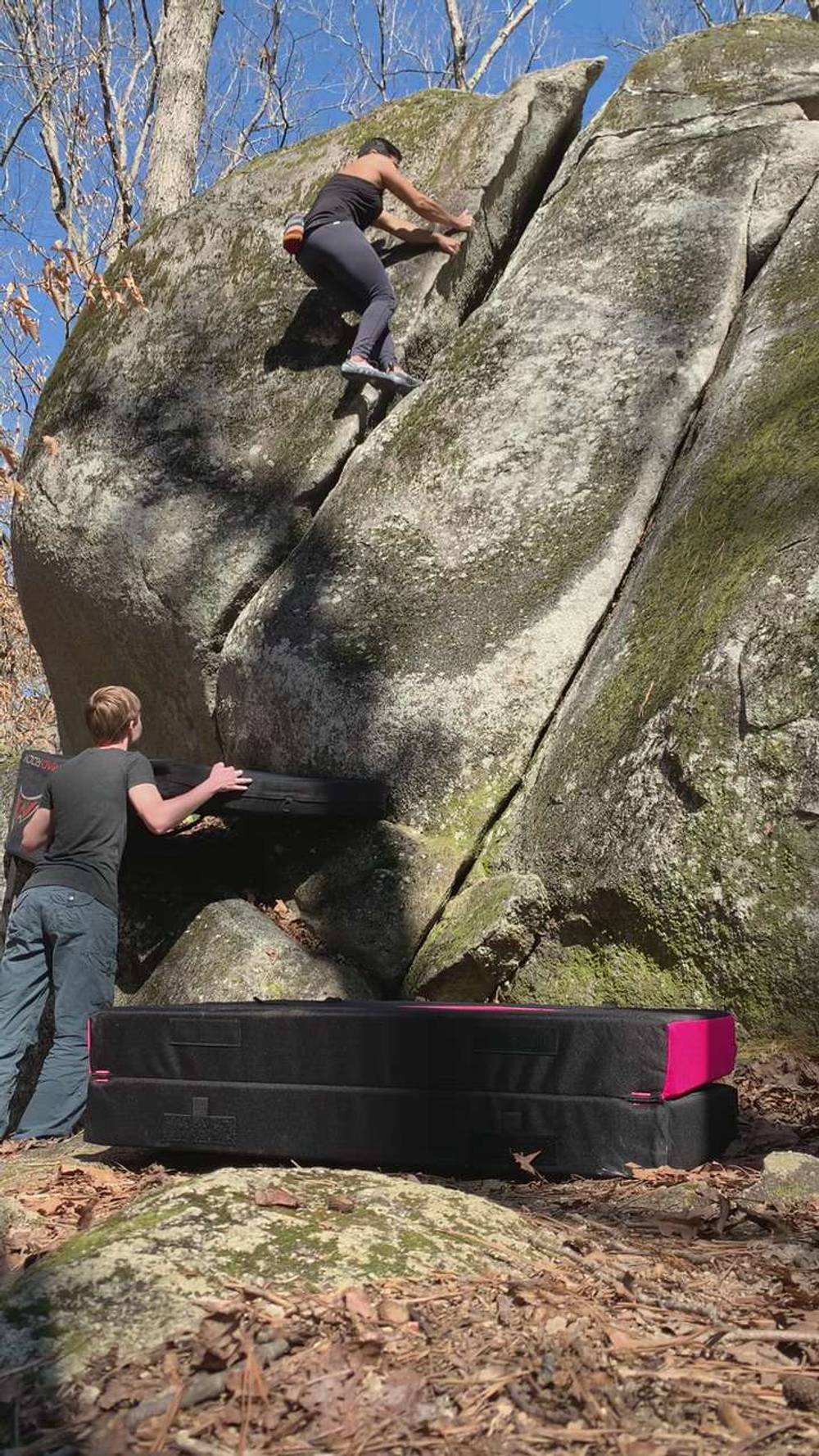 Double Crack Left v0, Boat Rock - Beta Video from wild_flow3rs