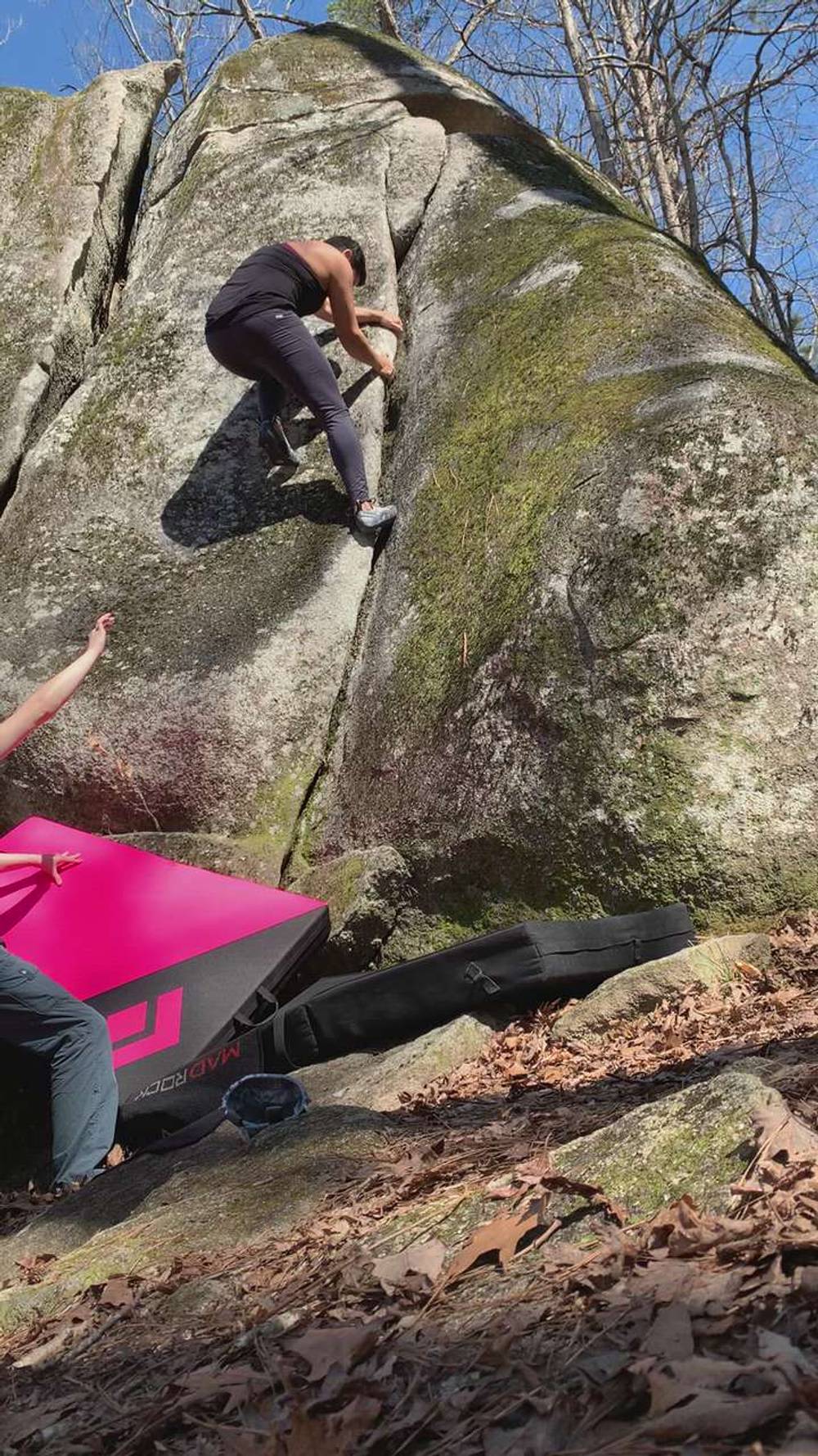 Double Crack Right v0, Boat Rock - Beta Video from wild_flow3rs