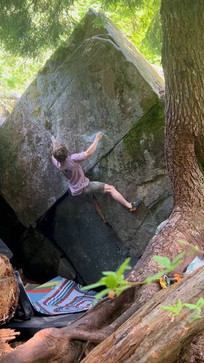 Diamond Engagement v6, Miller River - Beta Video from jakenoc.climbs