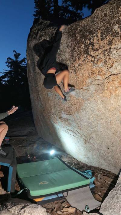 Four-Fifths Face v7, Black Mountain - Beta Video from gentilclimbs
