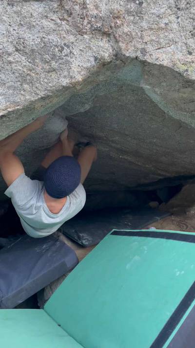 Party Cave v6, Little Cottonwood Canyon - Beta Video from Kev