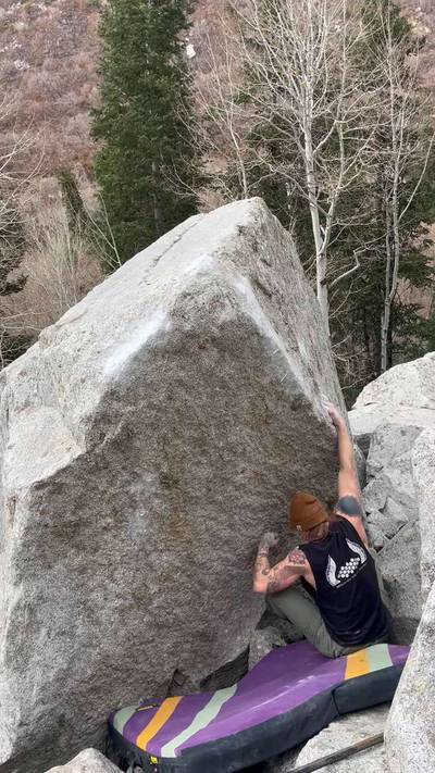 Hogcheck v4, Little Cottonwood Canyon - Beta Video from stonebaby