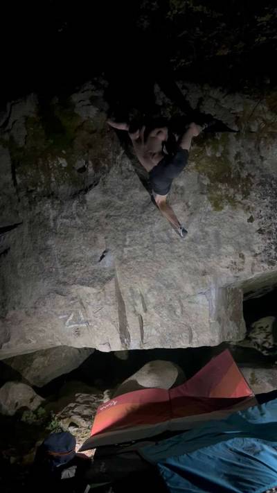 Hail to the Chief v8, Miller River - Beta Video from jakenoc.climbs