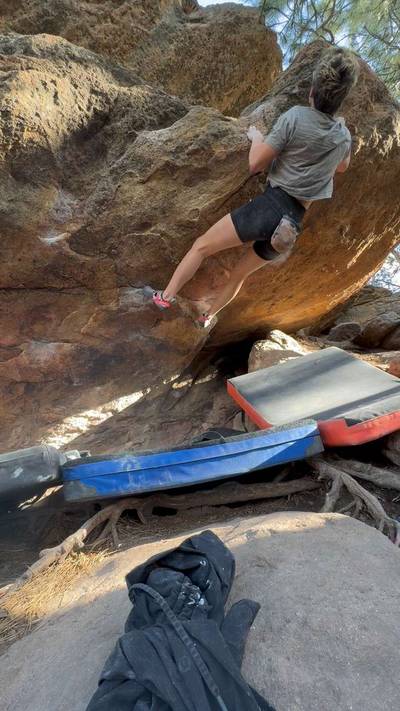 Battaglia's Bottom v7, Flagstaff Mountain, CO - Beta Video from Maddy.Morris