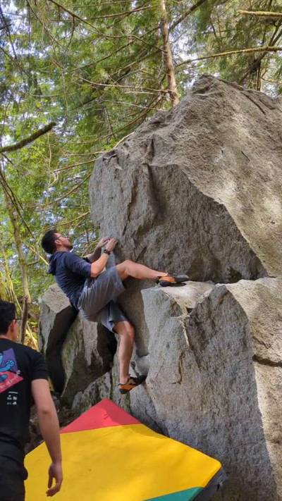 Stud Arete v0, Squamish - Beta Video from akko