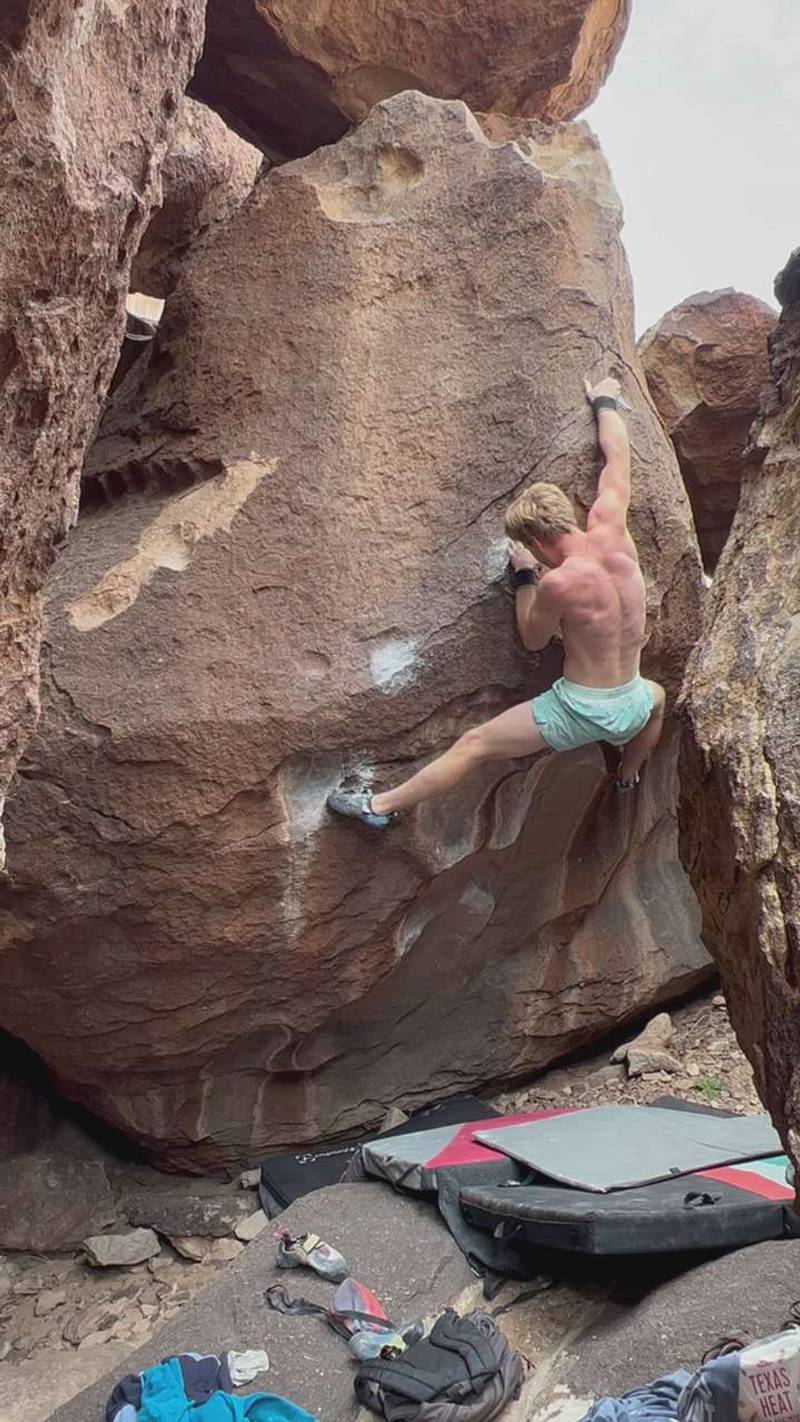 Nobody's Funky v7, Hueco Tanks - Beta Video from brenner.rauch