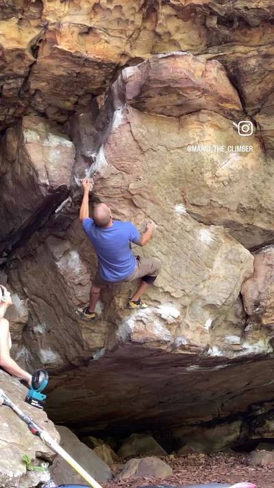 Road to Emmaus Stand v3, Coopers Rock - Beta Video from MarioTheClimber