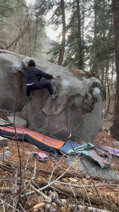 Steve's Problem v4, Little Cottonwood Canyon - Beta Video from alimendez