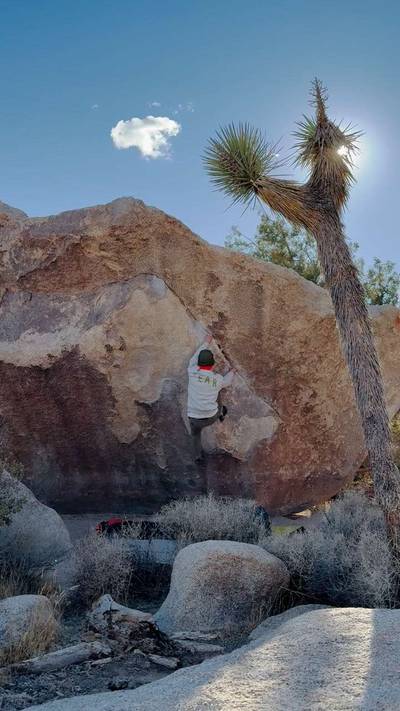 Nicole Overhang v6, Joshua Tree - Beta Video from gdoubleyou