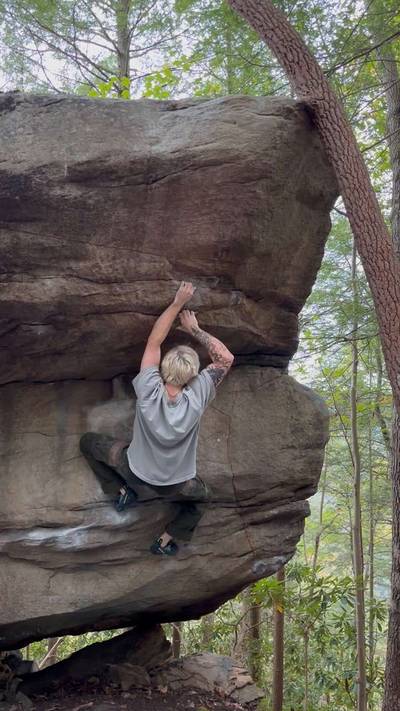 The Ronski Feint v7, New River Gorge - Beta Video from trentL