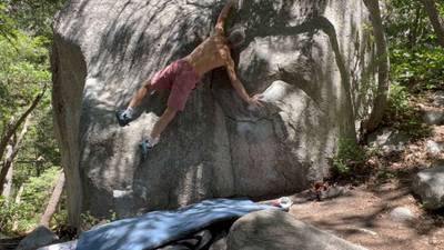 Seams Easy v5, Little Cottonwood Canyon - Beta Video from EricZschiesche