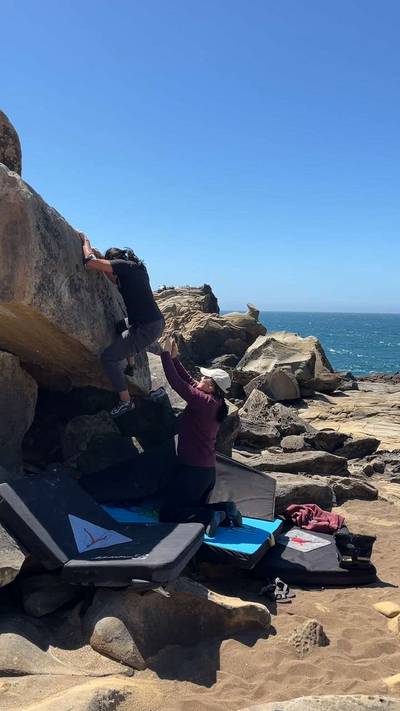 The Refrigerator v5, Salt Point - Beta Video from kayclimbs