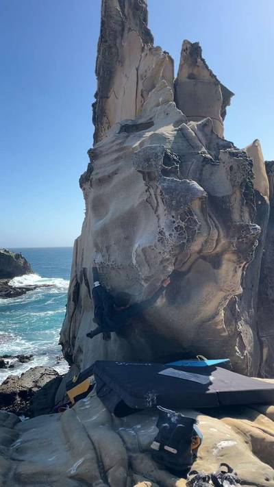 Triceratops v4, Salt Point - Beta Video from kayclimbs