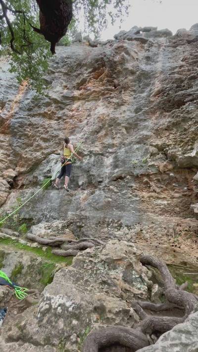 Rhetorick 5.12a, Reimer's Ranch - Beta Video from kaseyclimbe