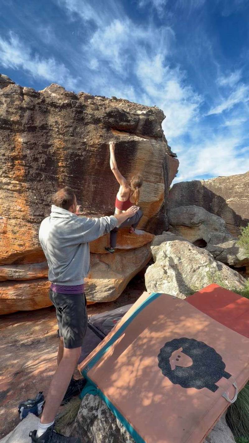 Rumour Has It 7A v6, Rocklands - Beta Video from lexicon_rock