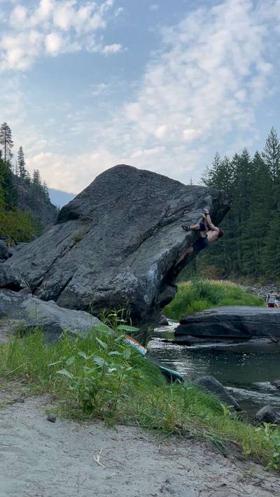 Beach Arete v2, Leavenworth - Beta Video from jakenoc.climbs