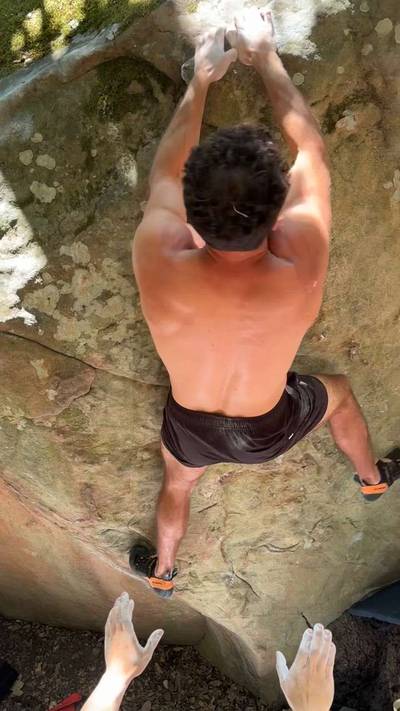 Nature Nazi Traverse v4, Indian Rock - Beta Video from SpicyMike